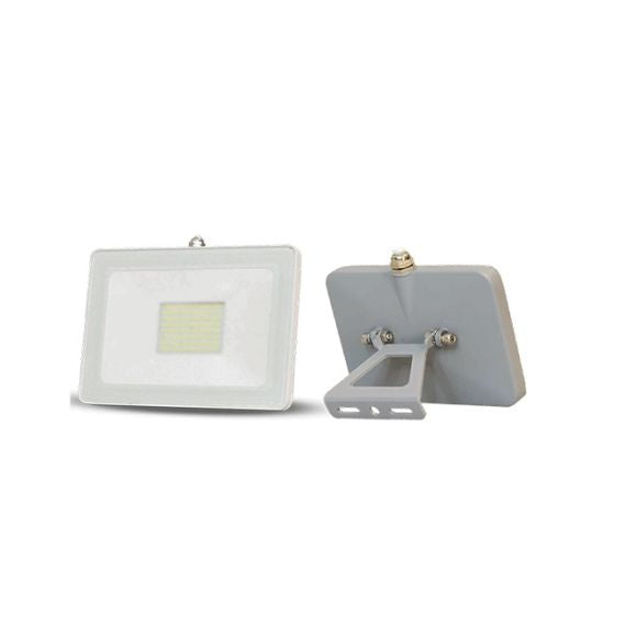 Faretto slim LED 50W - luce calda - bianco Faretto slim LED 50W - luce calda - bianco